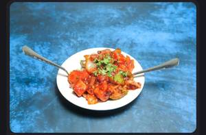 Paneer chilli dry/ gravy