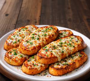Cheese garlic bread