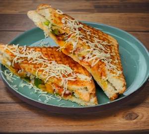 Masala Veg Toast Sandwich