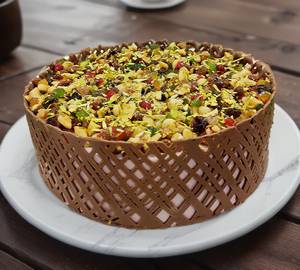 Dry fruitecake cake