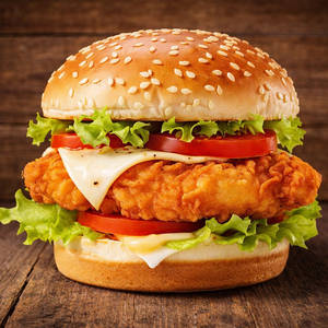 Crispy Classic Chicken Burger
