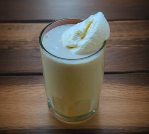 Red banana lassi