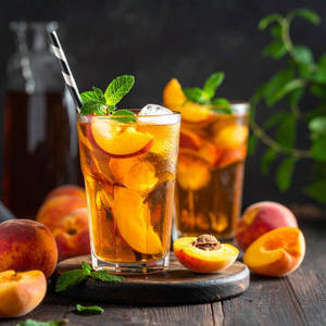 Peach & Apricot Iced Tea