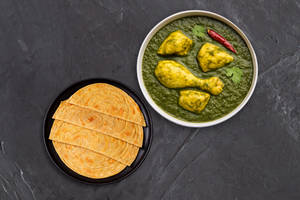Palak Chicken Combo