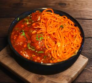 Manchurian +Noodles