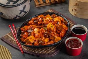 Paneer Babycorn Mushroom Fu-chi Dry