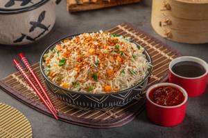 Veg Burnt Garlic Fried Rice