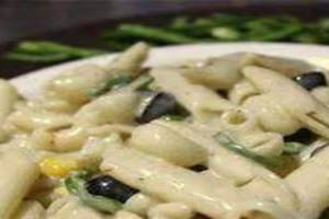Corn & Olives Pasta