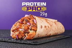 Protein Pro Masala Chicken Tikka Wrap.