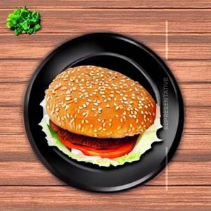 Non veg crispy burger