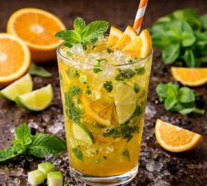 Orange mojito