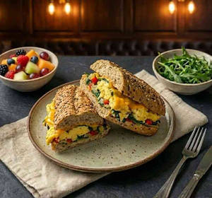 Multigrain Omelette Sub