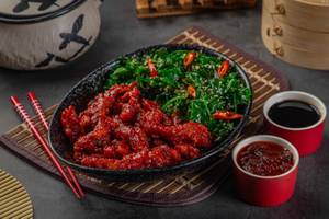 Crispy Spinach Chicken