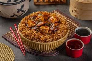 Paneer Mongolian Pot Rice