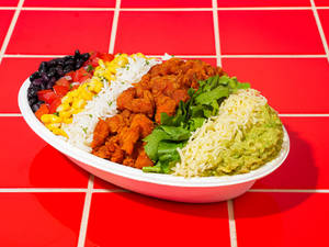 Crispy Peri Peri Chicken Rice Bowl (Regular)