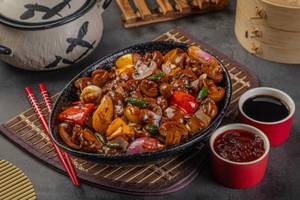 Mushroom Chilly Dry