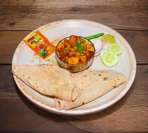 Aloo Jeera 250Ml With 2 butter Tawa Roti 