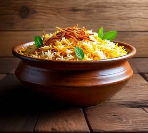 Chicken fry piece biriyani