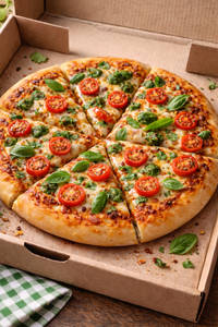 Tomato Margherita Pizza
