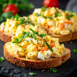 Egg Salad On Toast