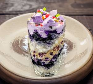 Blackcurrant falooda