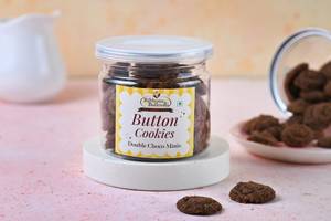 Double Chocolate Button Cookies