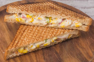 Grilled Cheese & Corn Sandwich