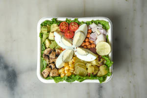 Keto Egg & Creamy Avocado Salad