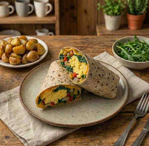 Multigrain Egg Wrap