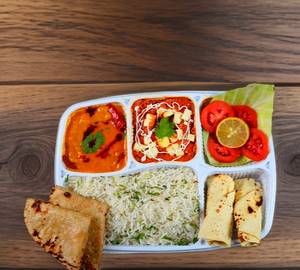 Veggie Greens Thali