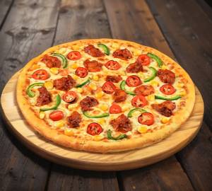 Hot and spicy chicken pizza (8 inch)