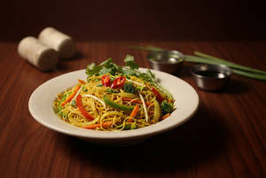 Veg Singapori Noodles