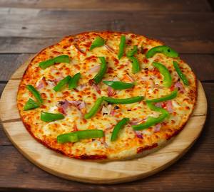 Pizza onion capsicum