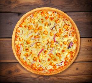 Pizza onion paneer