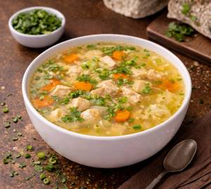 Chicken clear soup