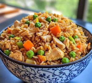 Spicy Chicken Fried Rice