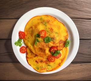 Tomato egg omelette