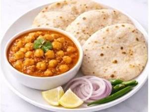 Phulka (3) With Channa Gravy (420 Kcal  15g)