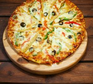 Baby corn farm pizza