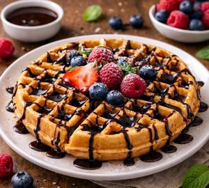 Waffle pizza