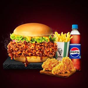 Dunked BBQ Zinger Meal