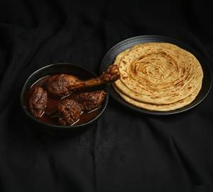Bihar's Dehati Ghee Murg [Chicken] With Choice Of Bread