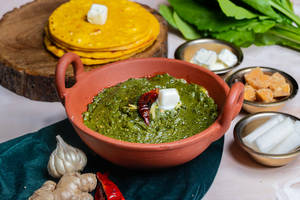 Sarson Da Saag Makke De Roti