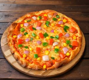 Veggie delight pizza