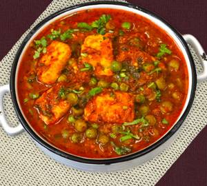 Matar paneer