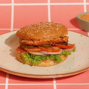Tandoori Chicken Breast Whole Wheat Burger