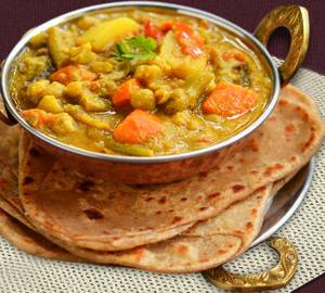 Chapati (Vegitables Curry)4 Cs