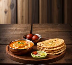 Cheese Butter Masala Combo(1 serves)