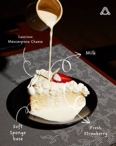 MASCARPONE MILK CAKE