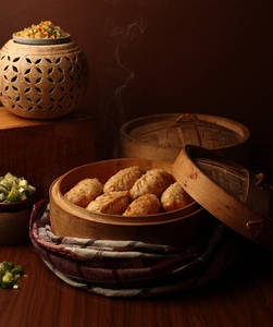 Chicken Fried Momo (6 Pcs)